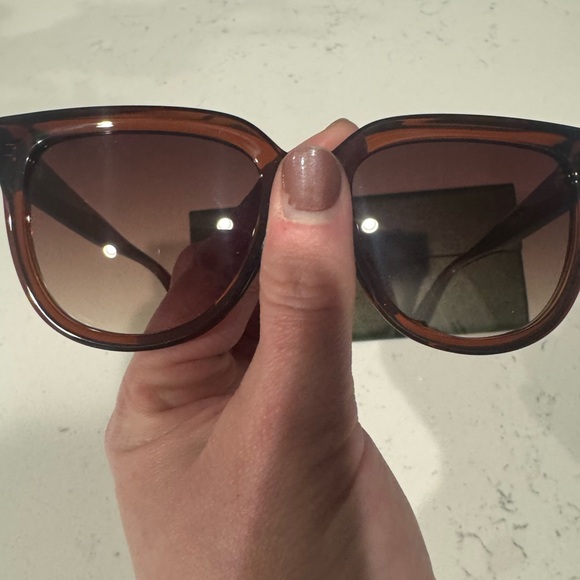 Longchamp Brown Sunglasses Model LO755S New with Case - Picture 6 of 8